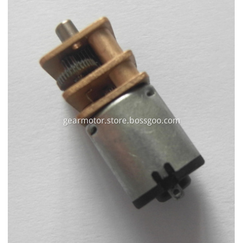 micro gear motor with gear ratio 1:1000